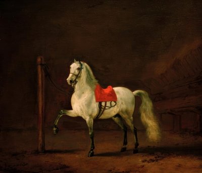 納屋のカビ 作： Philips Wouwerman