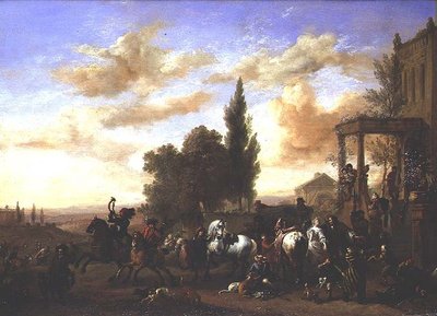不明な画像 作： Philips Wouwerman