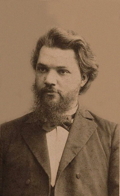 Alexei Ivanovich Vvedensky 1861–1913 の肖像、19 世紀末 作： Photo studio of Mikhail Volkov