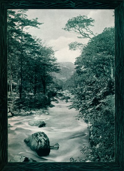 リン川、リンマス、c1908 作： Photochrom Co Ltd of London