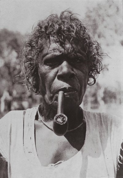 平和のパイプ」を吸うダスキーリリー（モノクロ写真 作： Photographer Australian