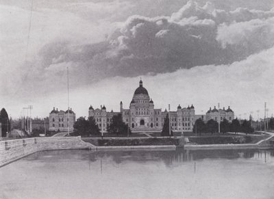 国会議事堂（ブリティッシュ・コロンビア州ビクトリア）（モノクロ写真 作： Photographer Canadian