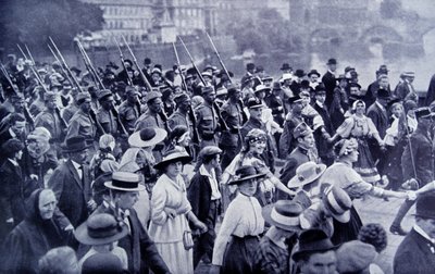 第一次世界大戦で帰還したチェコ軍 作： Photographer Czech