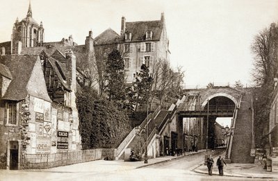 Le Mans, França, c. 1900 (foto em preto e branco) 作： Photographer French