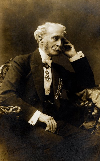 Francois Stephen Emile Liegeard (1830-1925) フランスの作家、詩人、政治家の肖像 - 写真、Coll.Baussy 作： Photographer French