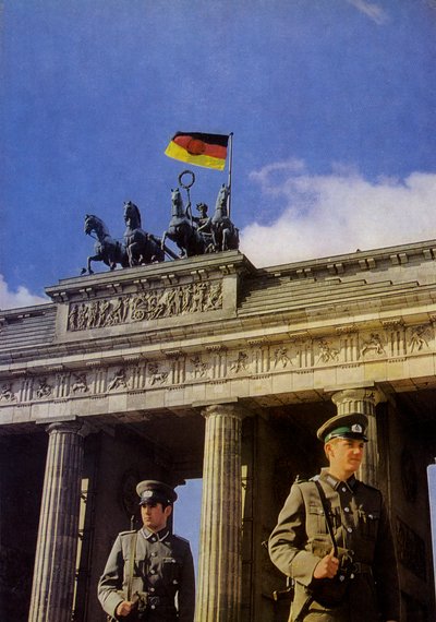 ドイツ民主共和国の首都、ベルリン（カラー写真 作： Photographer German