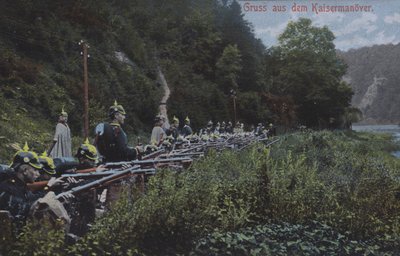 ドイツ帝国陸軍の作戦行動（写真 作： Photographer German