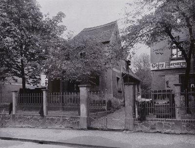ライプツィヒ：ゴーリスのシラーハウス（モノクロ写真 作： Photographer German