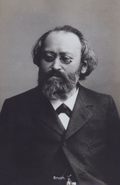 マックス・ブルッフ（ドイツの指揮者・作曲家）（モノクロ写真 作： Photographer German
