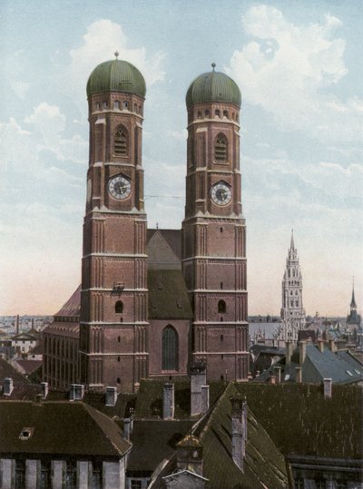 ミュンヘン/Munich: Frauenkirche (photo) 作： Photographer German