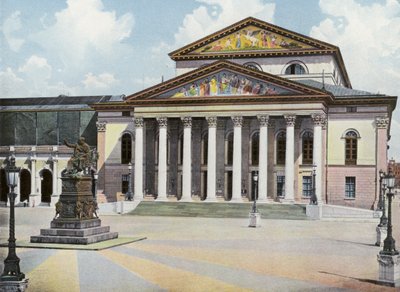 ミュンヘン/Munich: Kgl Hof- U Nationaltheater (photo) 作： Photographer German