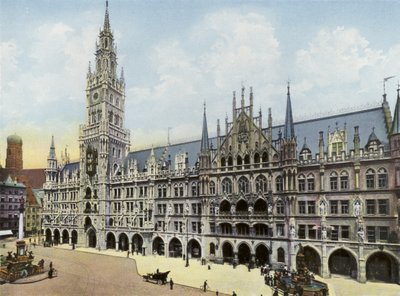 ミュンヘン/Munich: 新市庁舎(写真) 作： Photographer German
