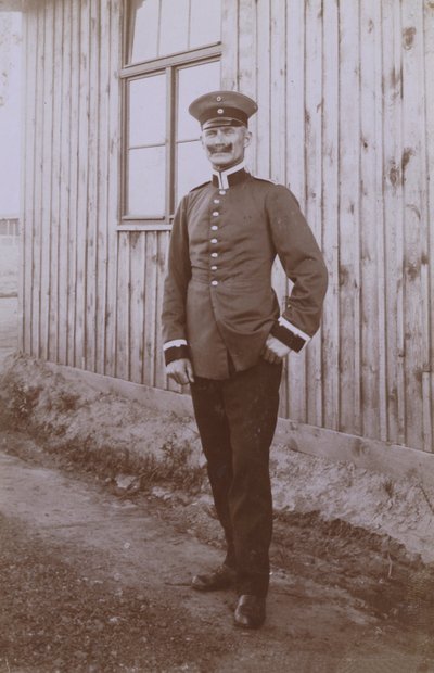 ドイツ軍兵士の肖像（モノクロ写真 作： Photographer German