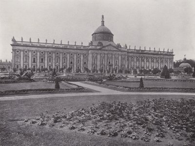 ポツダム、Neues Palais（モノクロ写真 作： Photographer German