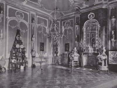 ポツダム、Neues Palais、日本サロン（モノクロ写真 作： Photographer German
