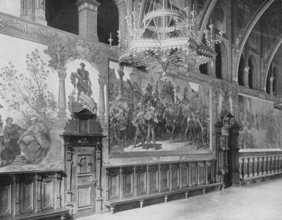 タウンホールホール、醸造所側（モノクロ写真 作： Photographer German