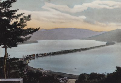 1912年頃の日本。日本三景・天橋立、京都から約80マイル(写真) 作： Photographer Japanese