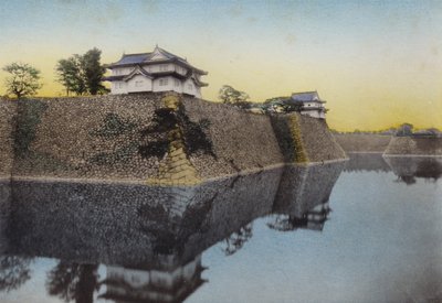 1912年頃の日本。秀吉が1583年に建てた大阪城（写真 作： Photographer Japanese