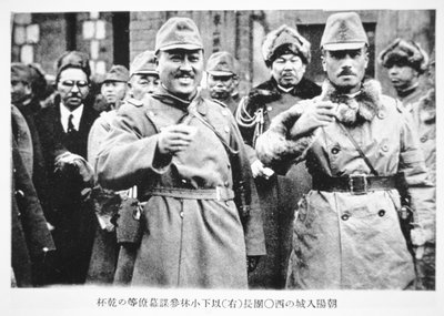 日本の満州への侵攻 作： Photographer Japanese
