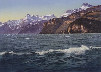 フォーンストゥルムのウリ湖（カラー写真） 作： 写真家 スイス