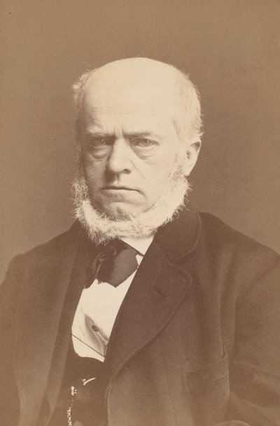 [アドルフ・メンゼル]、1860年代。 作： Photographische Gesellschaft
