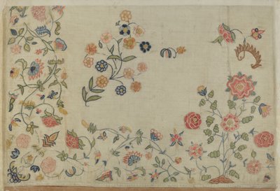 刺繍入り洗礼ブランケット、c。 1937年。 作： Phyllis Dorr
