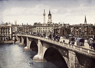ロンドン橋、ロンドン市、1911 作： Pictorial Agency