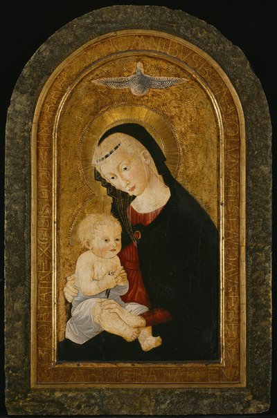 聖母子 作： Pier Francesco Fiorentino