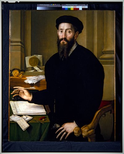バルトロメオ・コンパーニの肖像 作： Pier Francesco Foschi