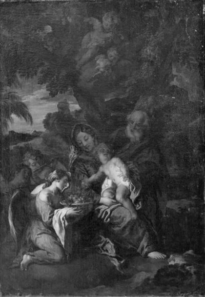エジプトへの逃避 作： Pier Francesco Mola