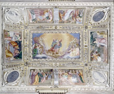 聖母マリアの生涯と仮定、1600〜25年頃のシーン 作： Pier Francesco Morazzone