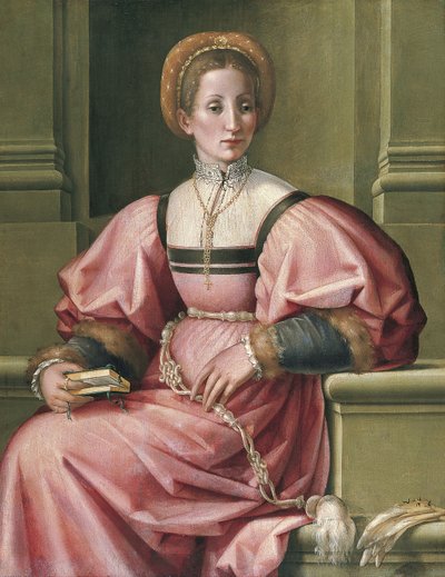 女性の肖像 作： Pier Francesco di Jacopo Foschi