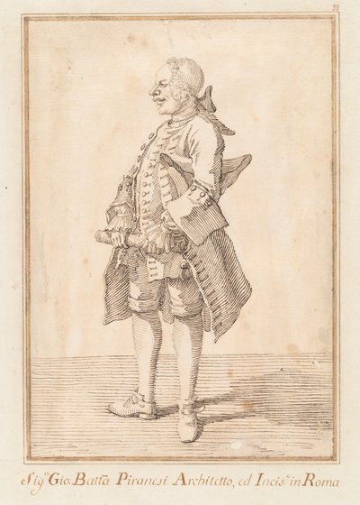 ジョヴァンニ・バッティスタ・ピラネージ 作： Pier Leone Ghezzi