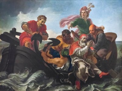 聖クレメントの殉教、祭壇画 作： Pier Leone Ghezzi