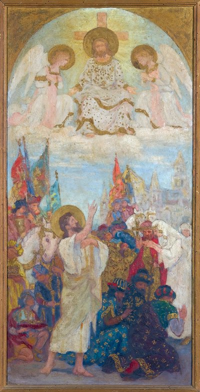 祭壇画の研究（船内の油） 作： Pieretto Bianco