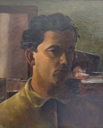 自画像 作： Piero Guardigli Bagli