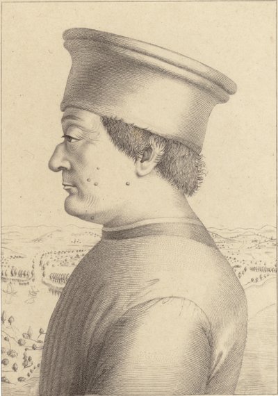 フェデリコダモンテフェルトロ 作： Piero della Francesca