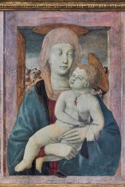 聖母と幼子 作： Piero della Francesca
