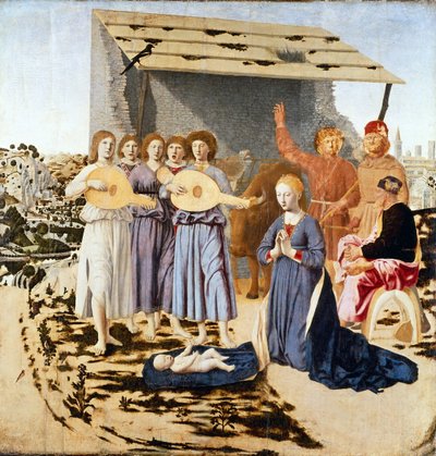 降誕祭 作： Piero della Francesca