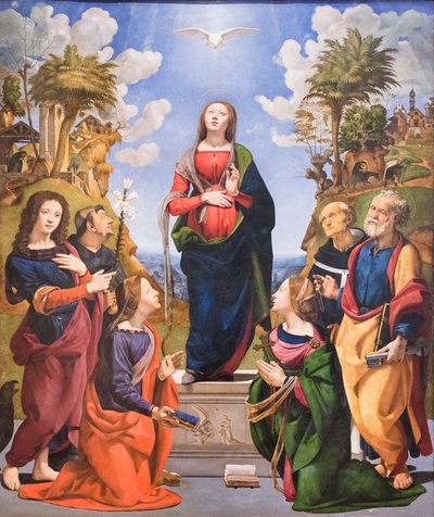 キリストの受肉 作： Piero di Cosimo