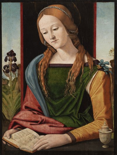 マグダーレンリーディング、1500〜20年頃 作： Piero di Cosimo