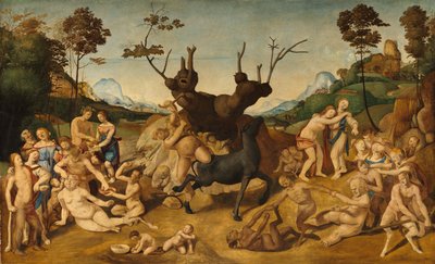 シレヌスの不幸 作： Piero di Cosimo