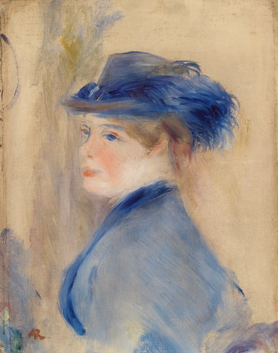 女性の胸像 (Buste de femme) 作： Pierre-Auguste Renoir