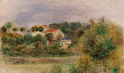 公園の家 作： Pierre-Auguste Renoir