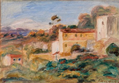 風景 作： Pierre-Auguste Renoir