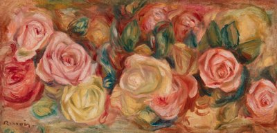 バラ (バラ) 作： Pierre-Auguste Renoir