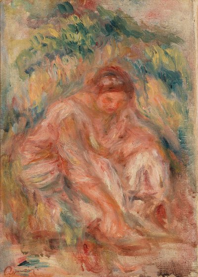女性のスケッチ 作： Pierre-Auguste Renoir