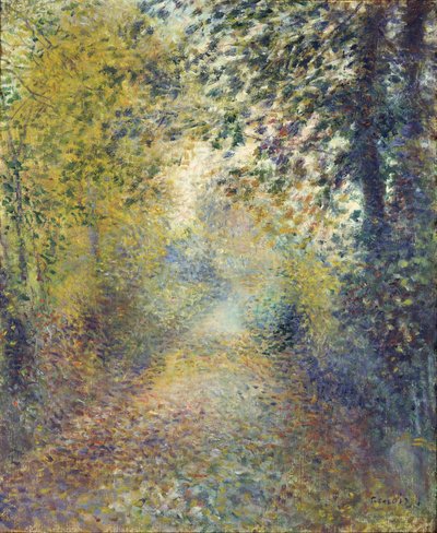 木陰 作： Pierre-Auguste Renoir