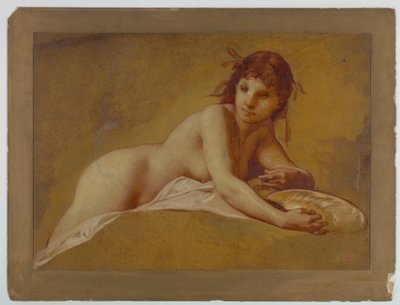 素描（フランス、19世紀後半 作： Pierre-Victor Galland