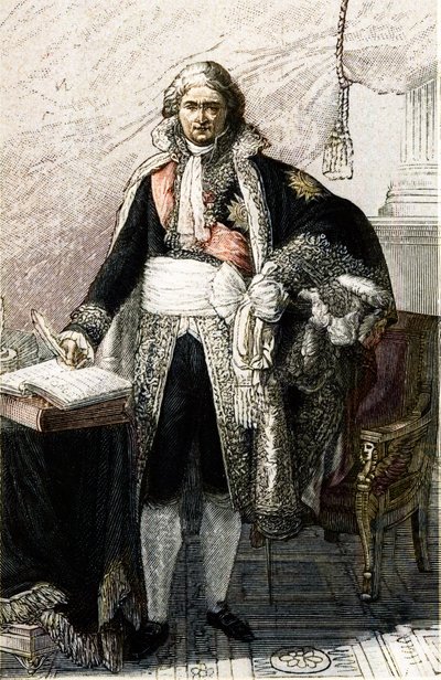 ジャン・エティエンヌ・マリー・ポルタリスの肖像。フランスの法学者・政治家（1746-1807）。Pierre Gautherotの絵が元になっています。 作： Pierre (after) Gautherot